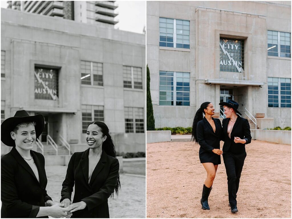 queer couples photography downtown austin by emily wisch