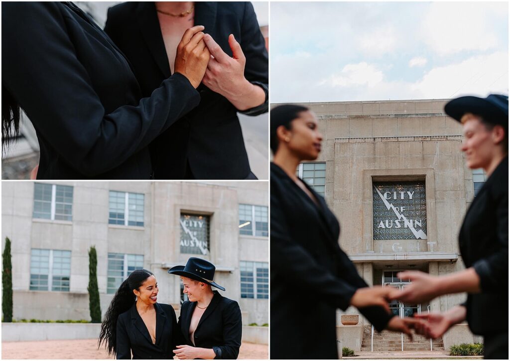 queer couples photography downtown austin by emily wisch