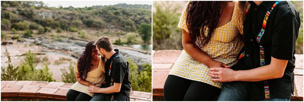 Pedernales Falls State Park Austin Texas Engagement Photo Session Adventure Emily Wisch