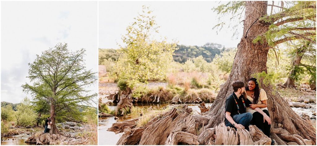 Pedernales Falls State Park Austin Texas Engagement Photo Session Adventure Emily Wisch