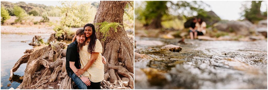 Pedernales Falls State Park Austin Texas Engagement Photo Session Adventure Emily Wisch