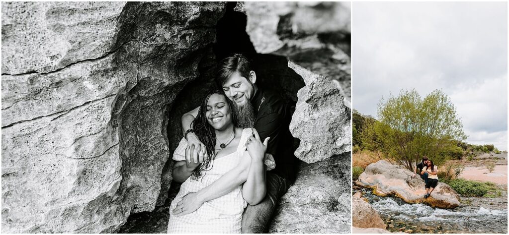 Pedernales Falls State Park Austin Texas Engagement Photo Session Adventure Emily Wisch